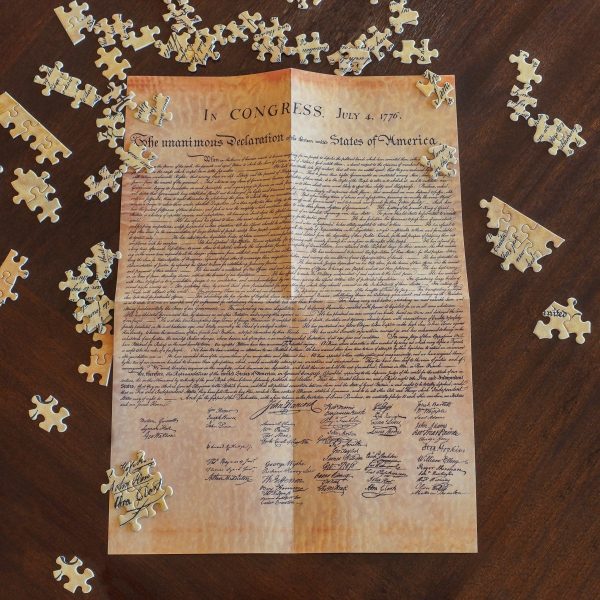 Declaration of Independence 1,000 Piece Puzzle Sale