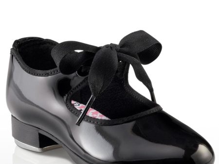 Jr. Tyette Kid s Tap Dance Shoe - Black Patent For Discount