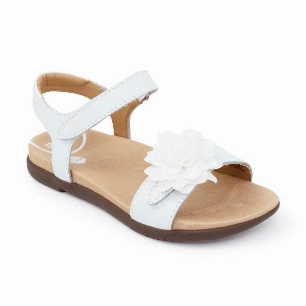 SRTech Truly Sandal - White Leather Online Hot Sale