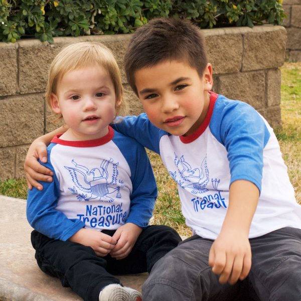 National Treasure Blue Long Sleeved Toddler T-Shirt Online now