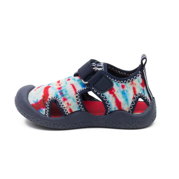 Remi Toddler Water Sandal - Tie Dye Red Fashion