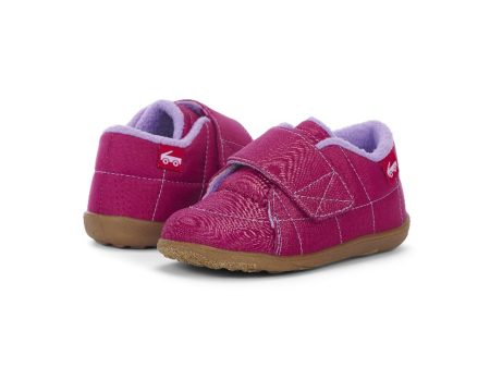 Aspen Quilted Slipper Shoe - Berry on Sale