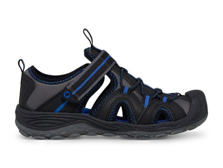 Hydro 2.0 Kid s Active Sandal - Black Grey Royal For Cheap