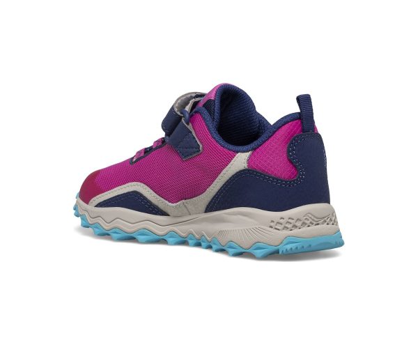 Peregrine 12 Shield Kid s Trail Athletic - Navy Pink Turq Online