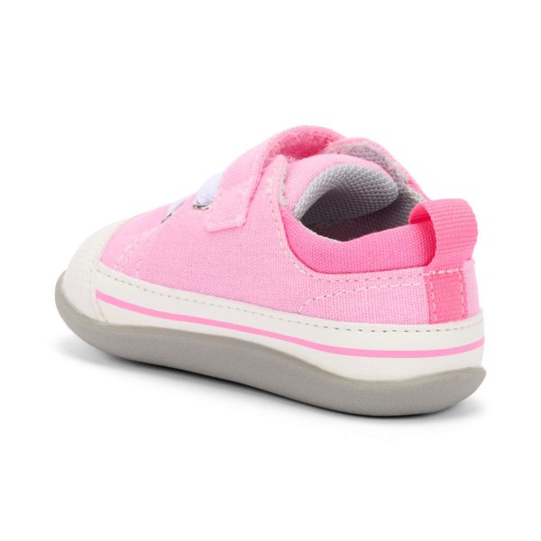 Stevie II (First Walker) Infant Shoe -  Pink Denim Online