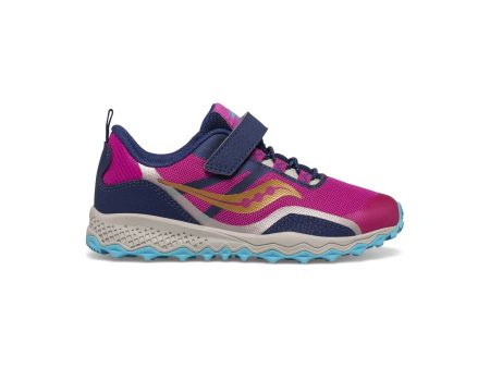 Peregrine 12 Shield Kid s Trail Athletic - Navy Pink Turq Online