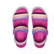 Elle Backstrap Kids  Sandal - Rainbow Festival Fuchsia For Sale