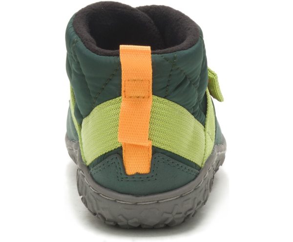 Ramble Puff Kid s Slipper Boot -  Trekking Green Cheap