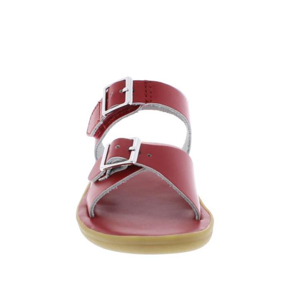 Tide Casual Kid s Leather Sandal - Apple Red Discount