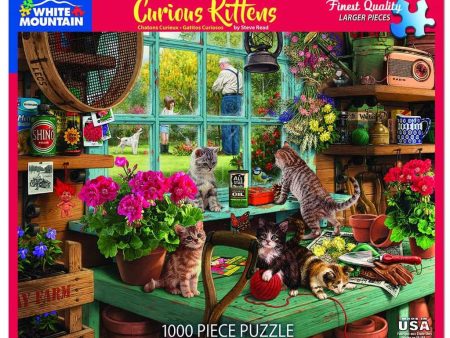 Curious Kittens Jigsaw Puzzle - 1000 Piece Online Sale