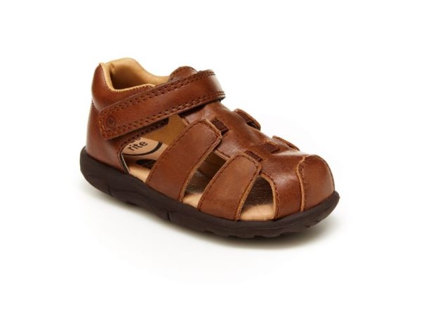 SRTech Archie Kid s Fisherman Sandal - Brown Cheap