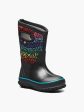 Classic Kids  Rainbow Dots Boot - Black Online Sale