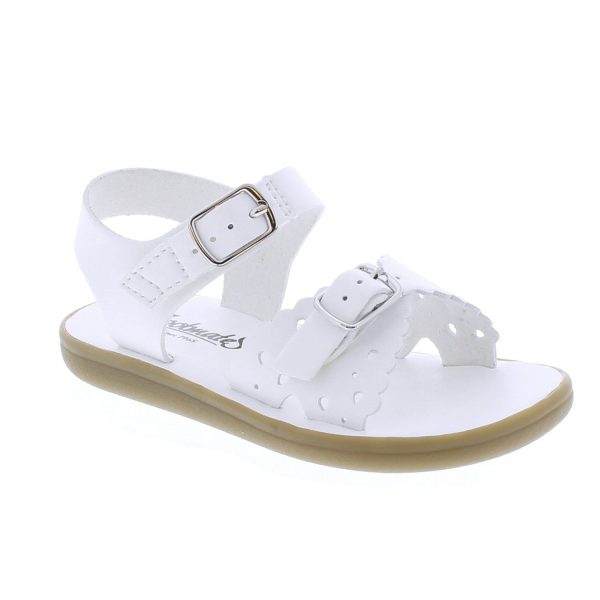 Ariel Eco Kid s Casual Sandal -White For Cheap