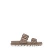 Roaming Women s Two Strap Slide Sandal - Omega Taupe Chalk Discount