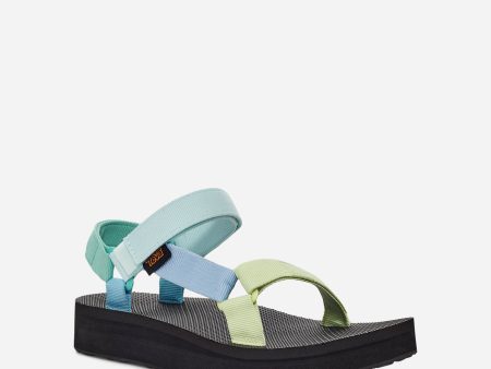 Midform Universal Women s Sandal - Light Green Multi on Sale