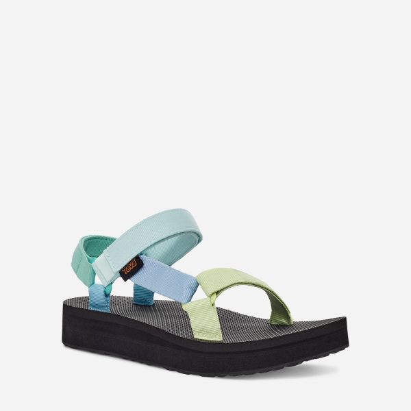 Midform Universal Women s Sandal - Light Green Multi on Sale