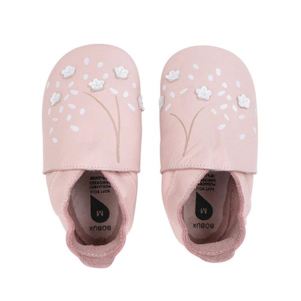 Soft Sole Leather - Pink Cherry Blossom Cheap