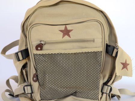 Vintage Canvas Backpack For Sale