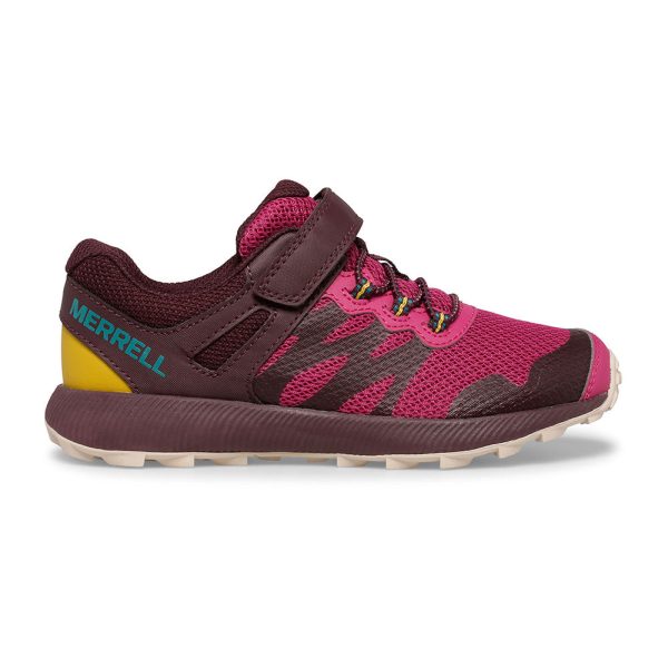 Nova 2 Kid s A C Sneaker - Fuchsia Burgundy Supply