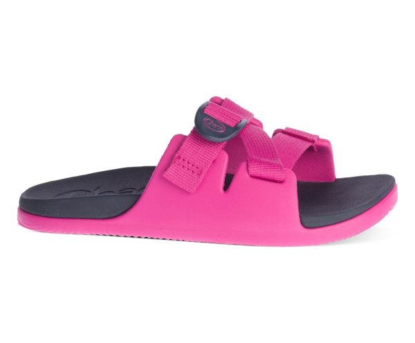 Chillos Kid s Slide Sandals - Magenta on Sale