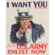 I Want You - Uncle Sam Canvas Print Fashion