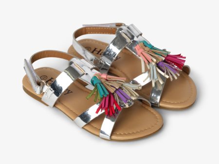 Hatley Silver Shine Sandals Sale