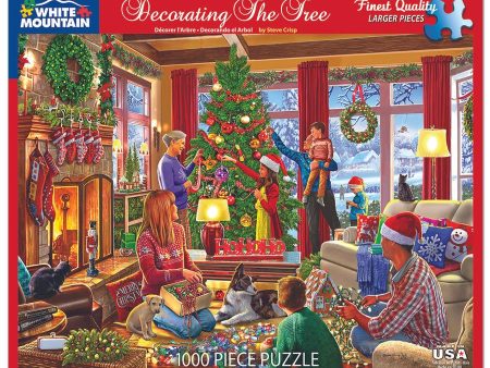 ⭐HOLIDAY⭐ Decorating The Tree Jigsaw Puzzle - 1000 Piece Fashion