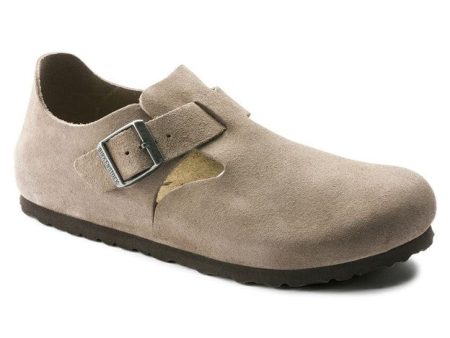 London Suede Leather -  Taupe For Sale