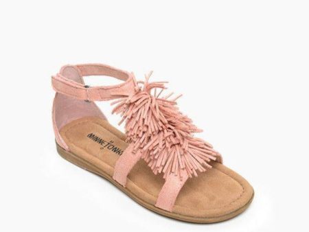 Kids  Eloise Leather Sandal - Blush Pink Fashion