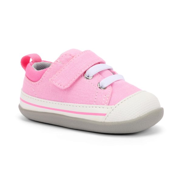 Stevie II (First Walker) Infant Shoe -  Pink Denim Online