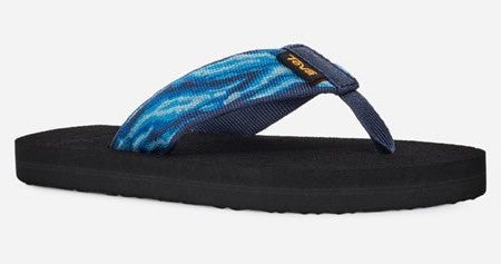 Mush II Kids  Flip Flop - Waves Mood Indigo For Sale