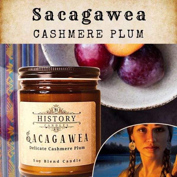 Sacagawea Cashmere Plum Candle on Sale