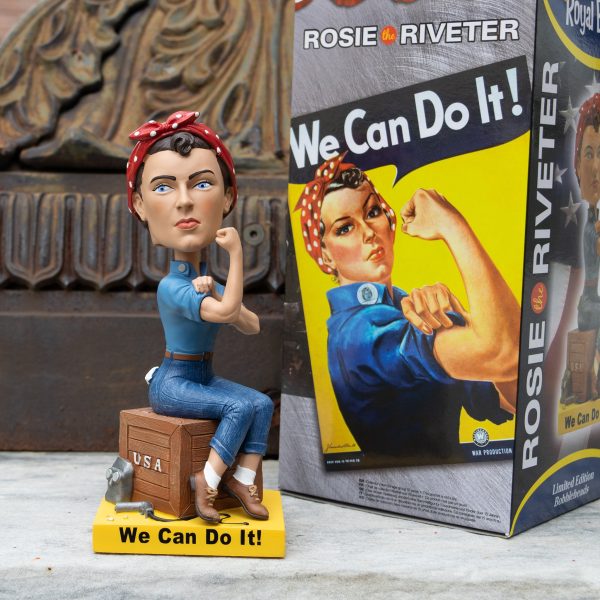 Rosie the Riveter Bobblehead Fashion