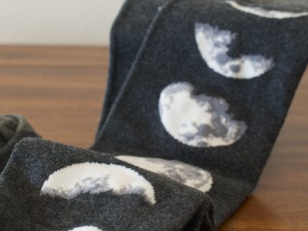 Just a Phase Moon Knee Socks Sale