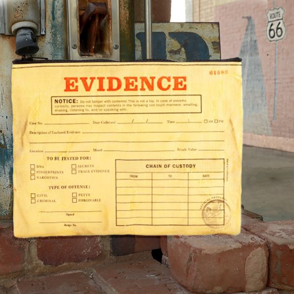 Zippered Evidence Pouch on Sale