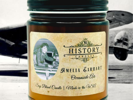 Amelia Earhart Oceanside Air Candle Hot on Sale