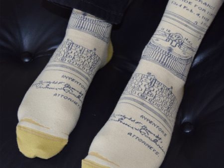 Typewriter Patent Socks For Sale