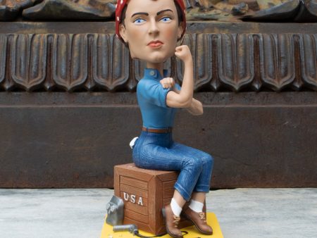 Rosie the Riveter Bobblehead Fashion