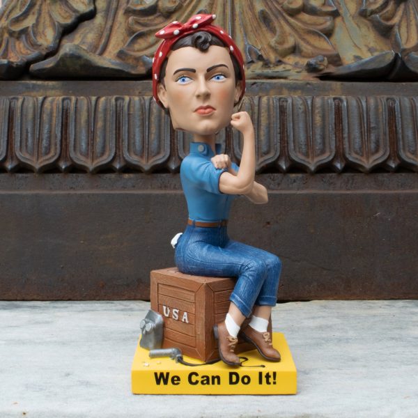 Rosie the Riveter Bobblehead Fashion