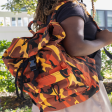 Orange Canvas Daypack on Sale