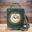 Vintage Clock Rectangle Shoulder Bag Online Sale