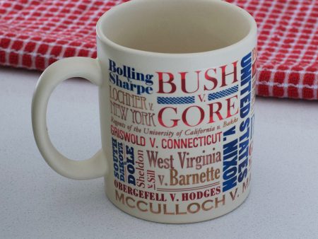 Supreme Court Cases Mug Online Hot Sale